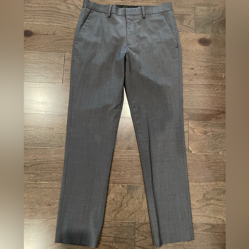 Express Extra Slim Gray Performance Suit - 36r (I… - image 2